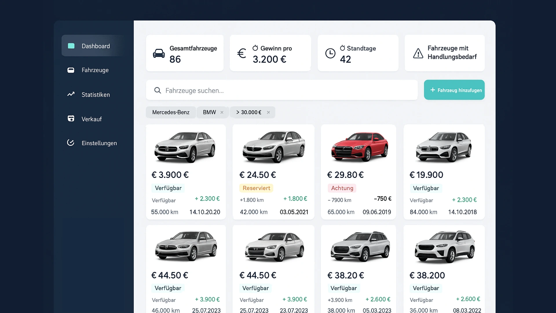 Fahrzeugmanagementsystem